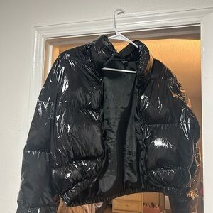 Women's Black Puffer Jacket